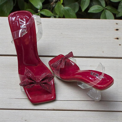 High Heels Sandal Luxury Designs Heels Red Sandal