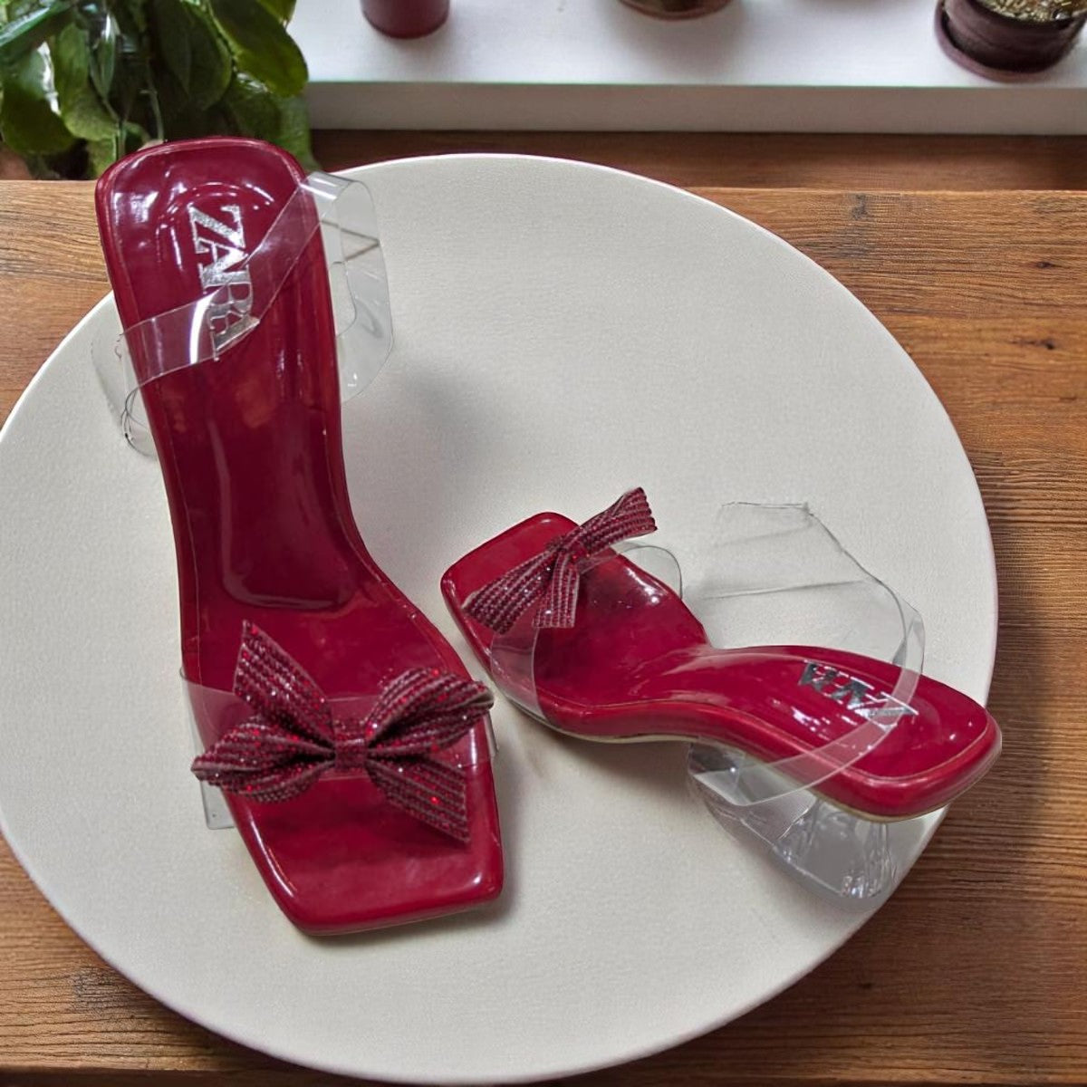 High Heels Sandal Luxury Designs Heels Red Sandal